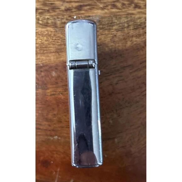 Vtg Ross Lite Windproof Butane Gas Cigarette Lighter Brushed Chrome Japan Tested - Picture 5 of 15